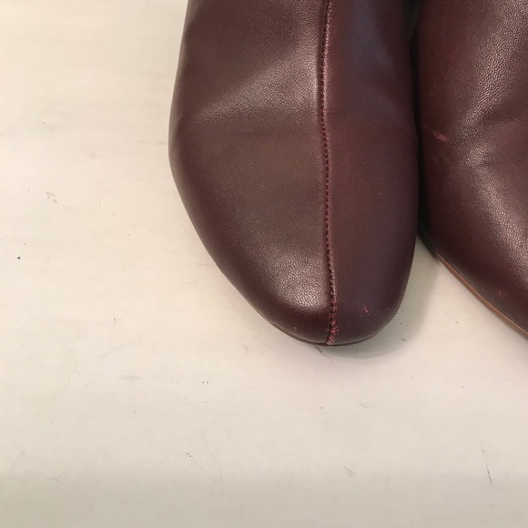 Nanette Lenore burgundy leather boots - Picture 3 of 12
